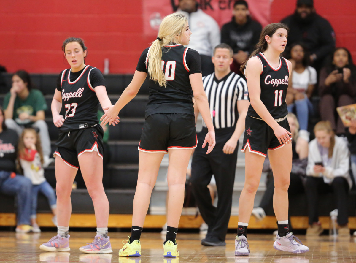 Coppell Allen Texas 6A UIL girls basketball bi-district playoffs 021323 Brian McLean 16